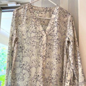 Treasure & Bond floral blouse